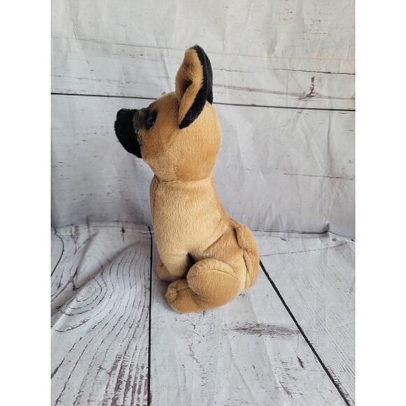 Hero Industries German Sherpard Police Dog Stuffed Plush Animal Toy 8in - Picture 5 of 6